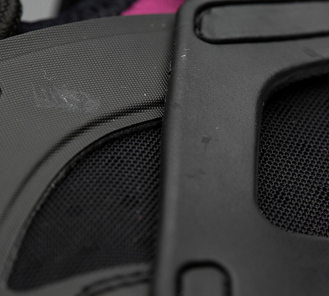 Nike Junior Air Huarache Run Ultra Trainer | Black / Tea Berry / White