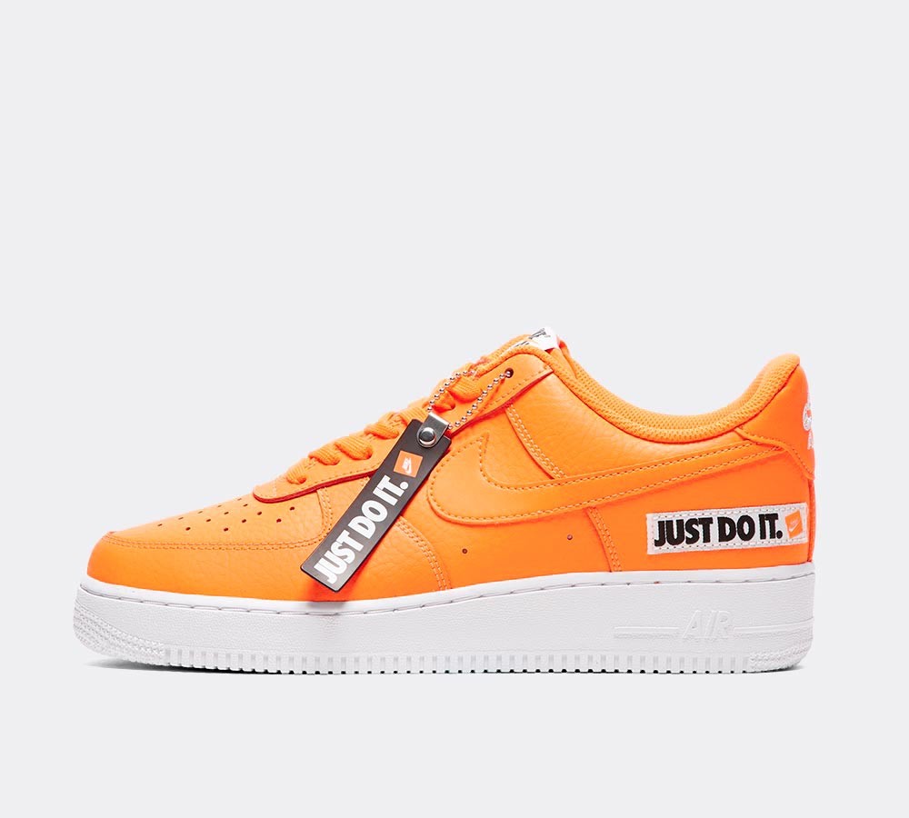 Nike Air Force 1 'JDI' Trainer - Total Orange