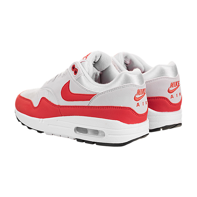 Nike Women Air Max 1 - Vast Grey / Habanero Red