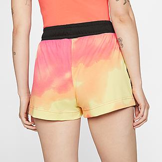 Women's Nike Sportswear Mesh Tie-Dye Watermelon Training Shorts