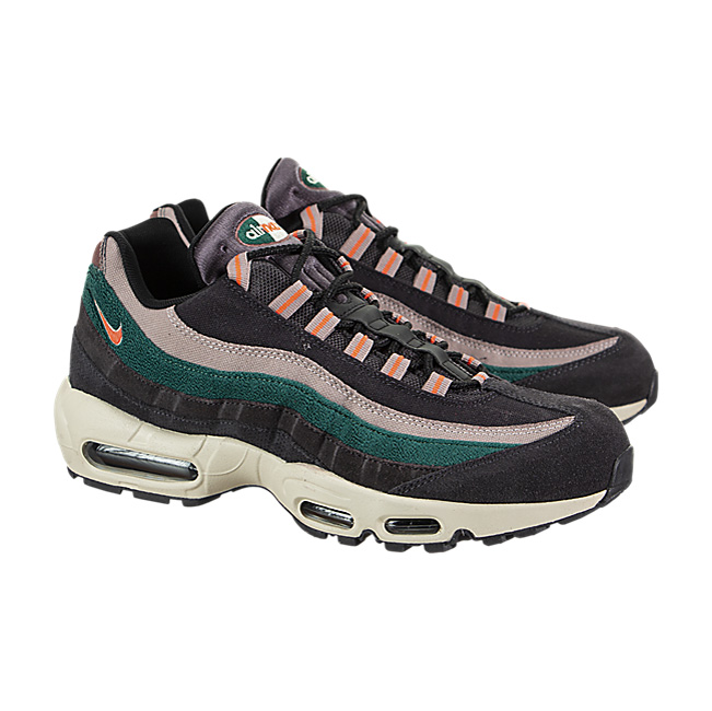 Nike Air Max 95 Premium - Oil Grey / Bright Mango