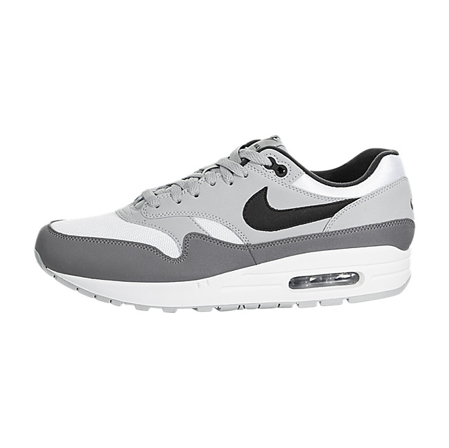 Nike Air Max 1 - White / Black-Wolf Grey-Gunsmoke