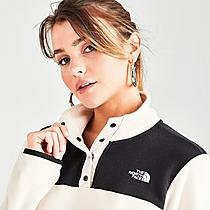 Women's The North Face TKA Glacier Snap Pullover Jacket