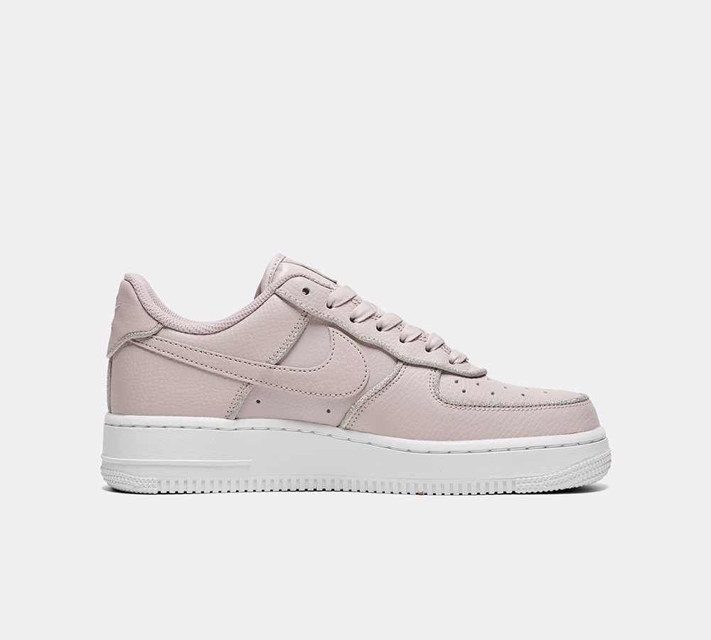 Nike Womens Air Force 1 Glitter Trainer - Particle Rose