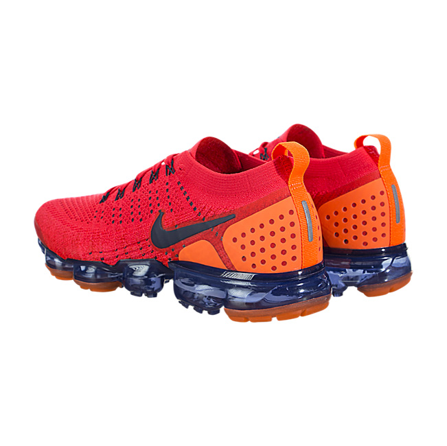 Nike Air Vapormax Flyknit 2 - Red Orbit / /Obsidian-Total Orange