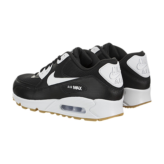 Nike Women Air Max 90 - Black / White-Gum Light Brown