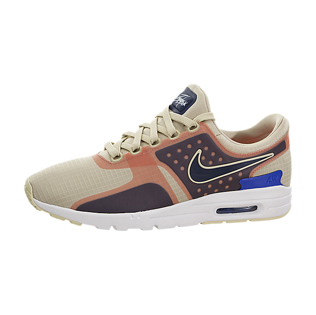 Nike Women Air Max Zero SI - Oatmeal / Binary Blue-White-Paramount Blue