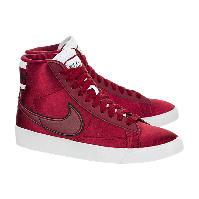 Nike Women Blazer Mid Premium - Red Crush / White