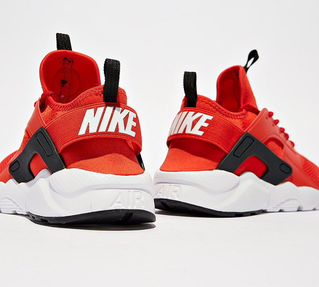 Nike Junior Air Huarache Run Ultra Trainer | Habanero Red / White