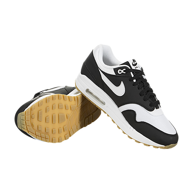 Nike Women Air Max 1 - Black / White-Gum Light Brown