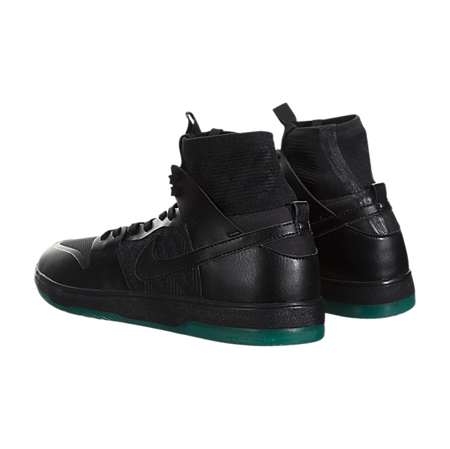 Nike SB Zoom Dunk High Elite - Black / Black-Atomic Teal