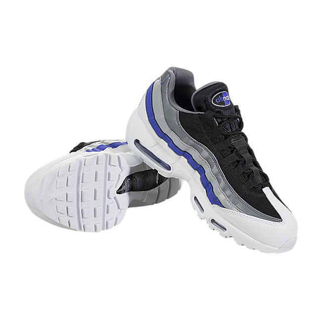 Nike Air Max 95 Essential - White / Persian Violet-Cool Grey-Wolf Grey
