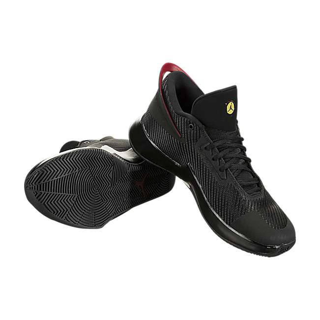 Air Jordan Fly Lockdown - Black / Varsity Red-Dandelion
