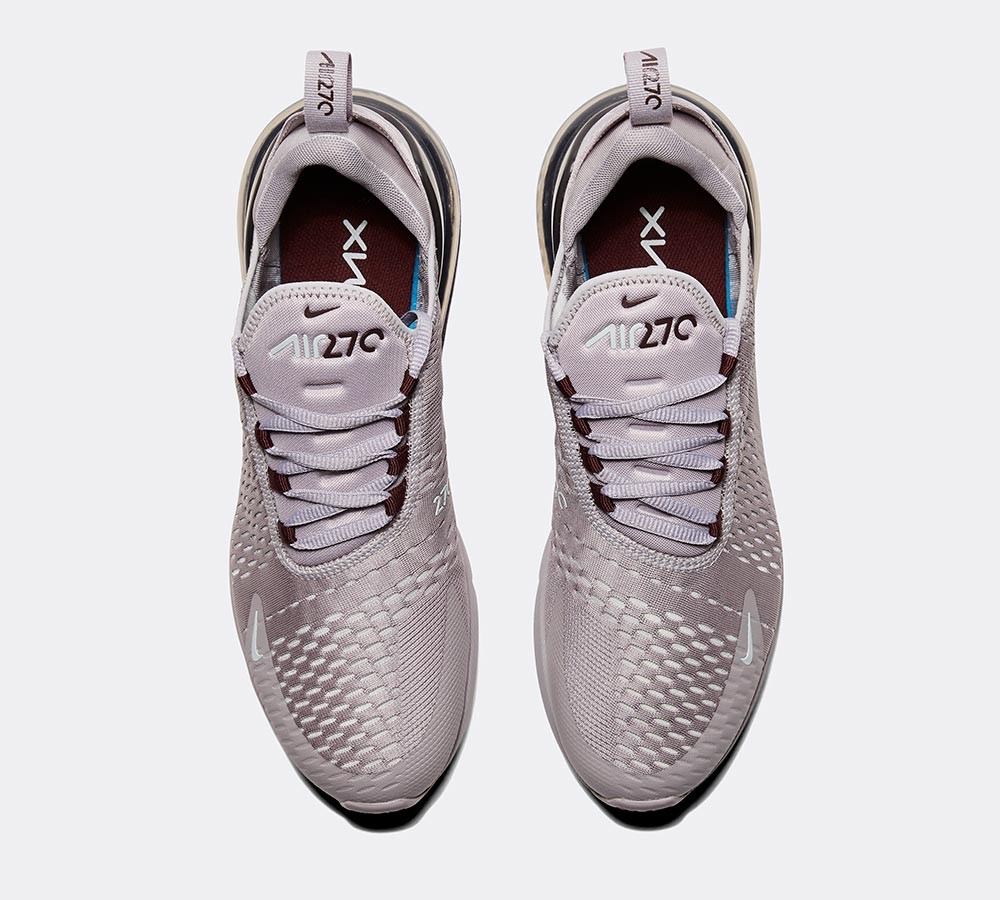 Nike Air Max 270 Trainer - Atmosphere Grey / Light Silver
