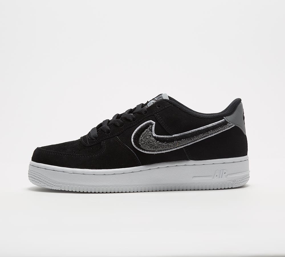 Nike Air Force 1 LV8 Trainer - Black / White / Grey