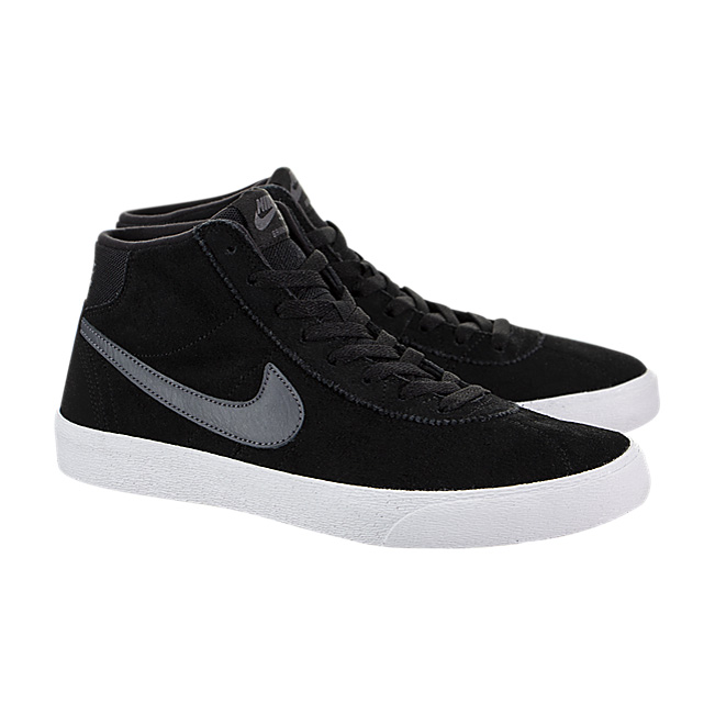 Nike Women SB Bruin High - Black / Dark Grey-White