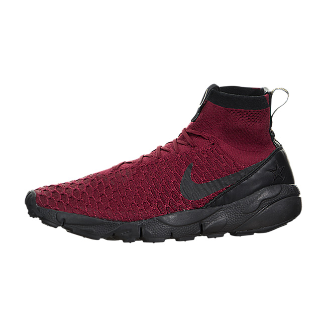 Nike Air Footscape Magista Flyknit FC - Team Red / Black-Team Red-Metallic Gold
