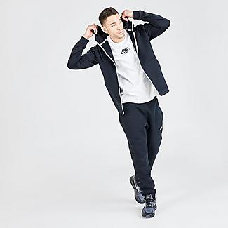 Men's Nike Sportswear Mixed Fleece Full-Zip Hoodie