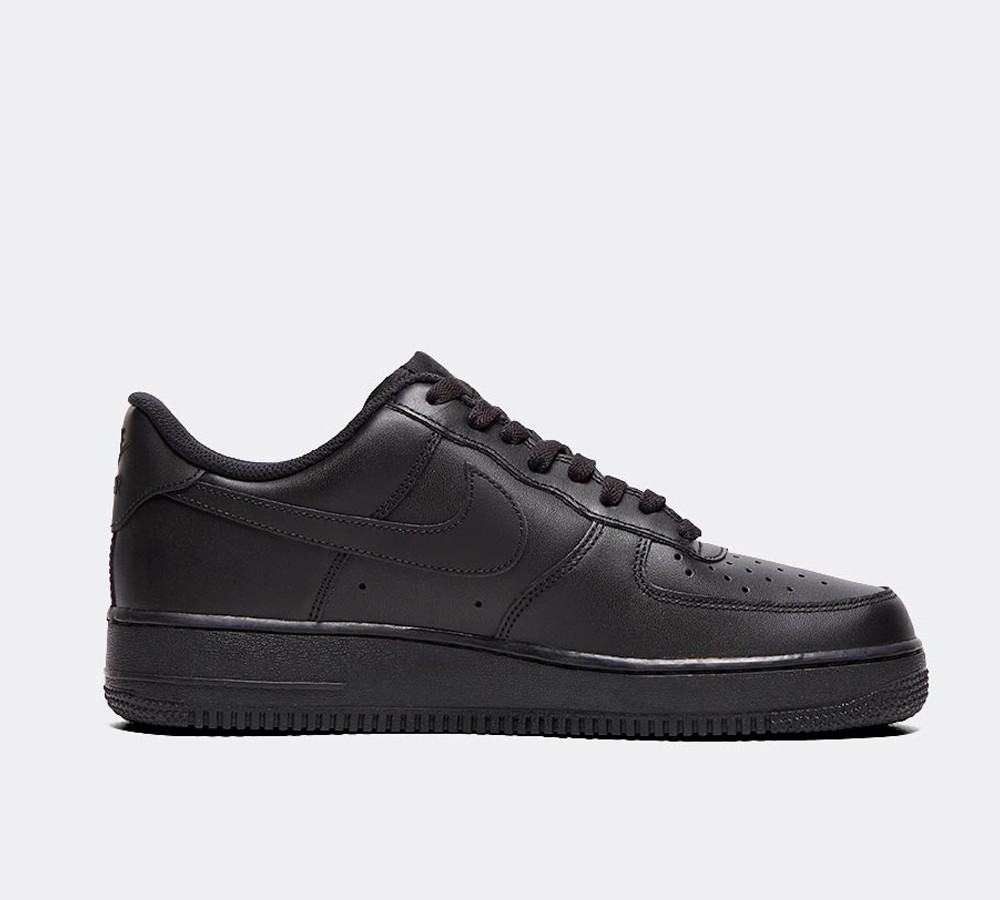 Nike Air Force 1 Low Trainer - BLACK