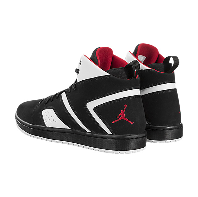 Air Jordan Flight Legend - Black / Gym Red-White