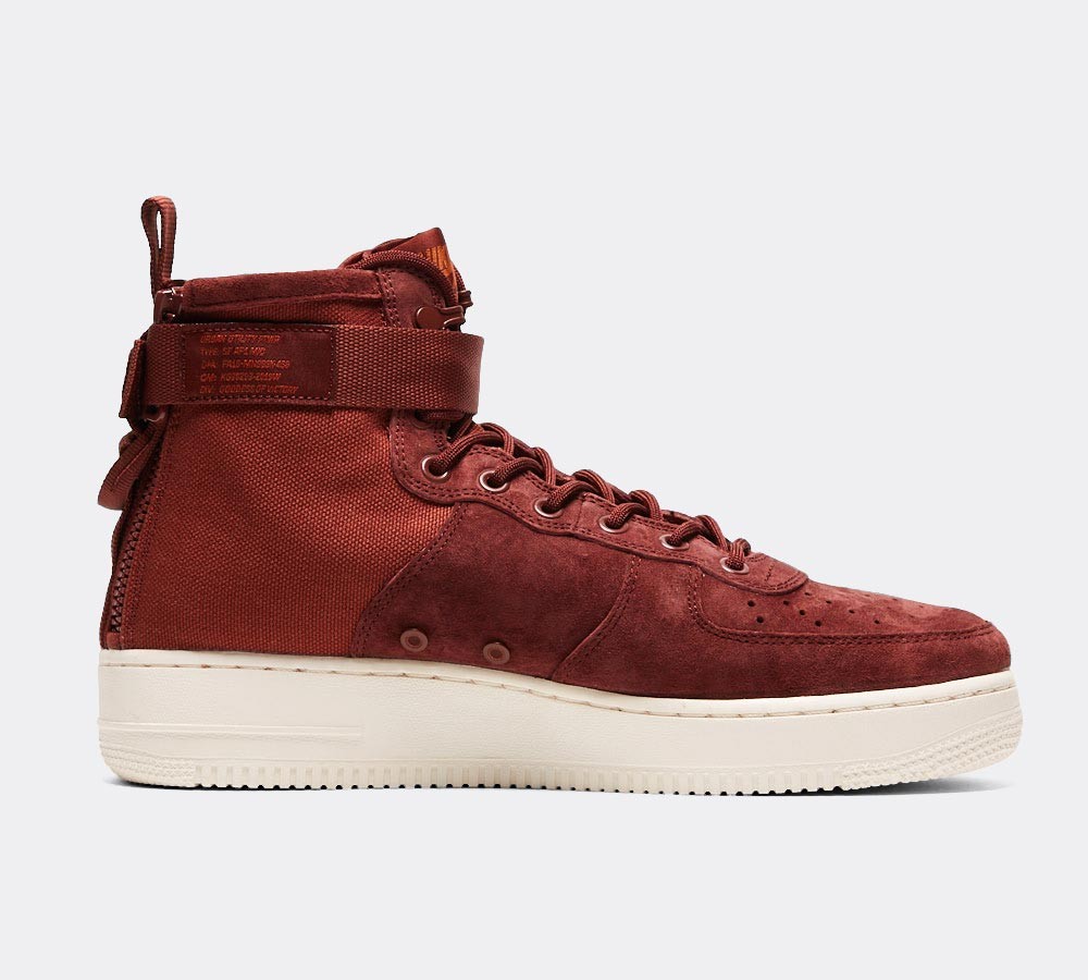 Nike SF Air Force 1 Mid Trainer - Brown / Brown / Sail