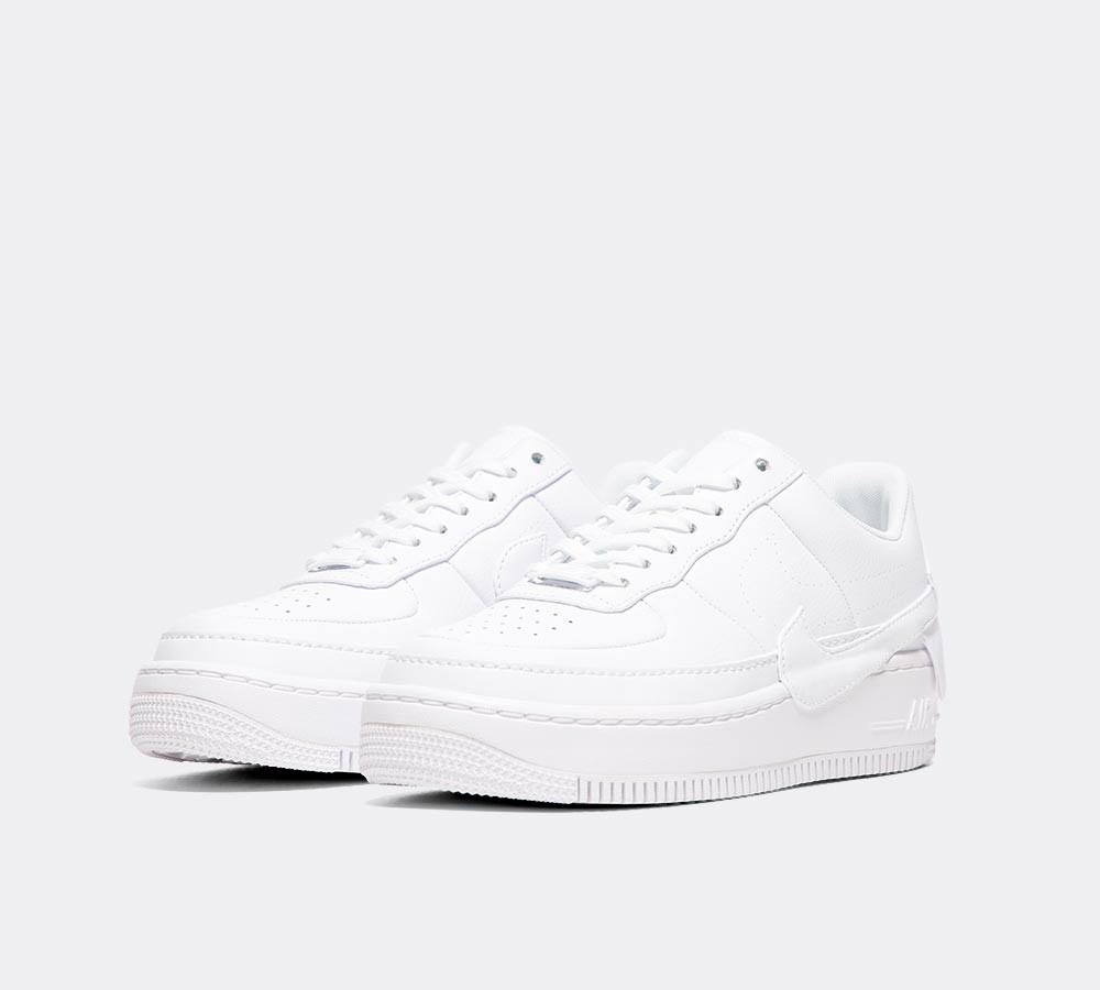 Nike Womens Air Force 1 Jester XX Trainer - White / White