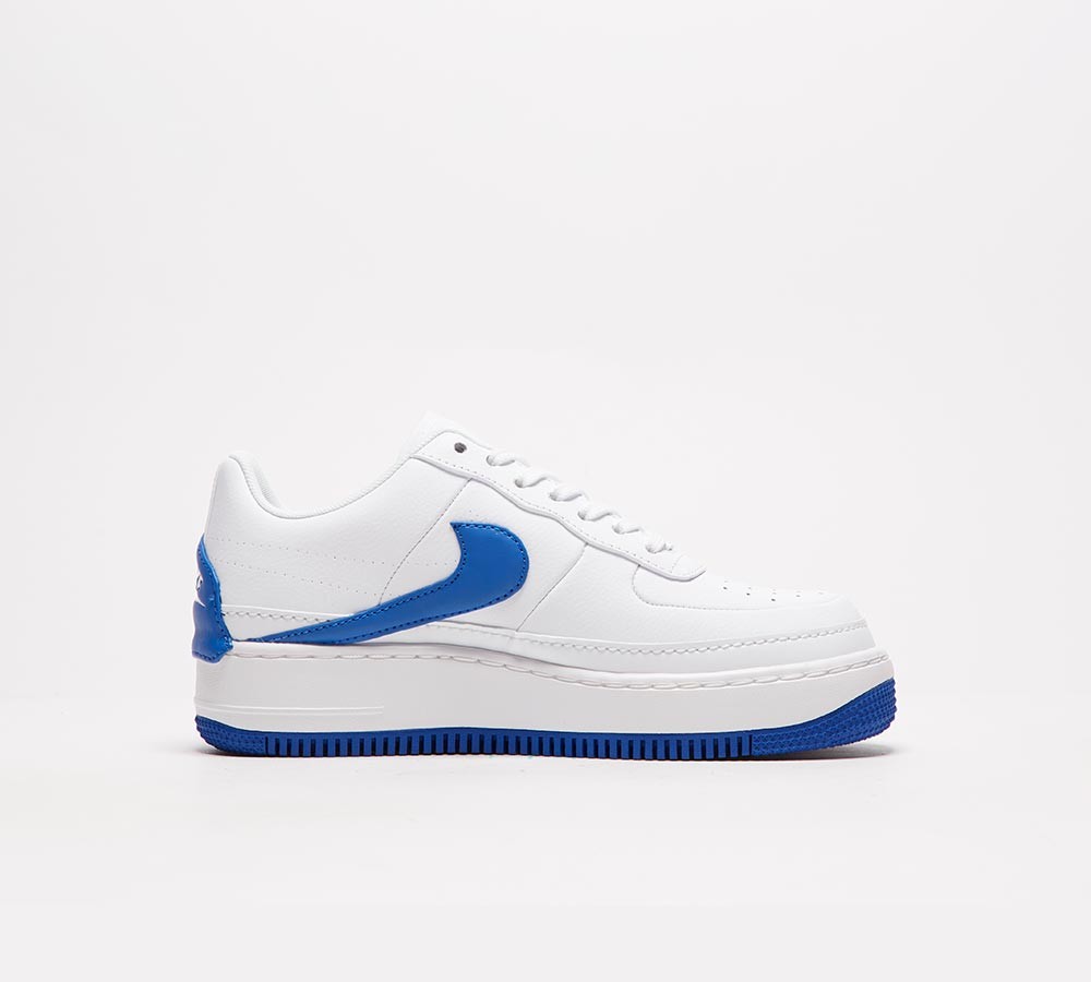 Nike Womens Air Force 1 Jester XX Trainer - White / Game Royal