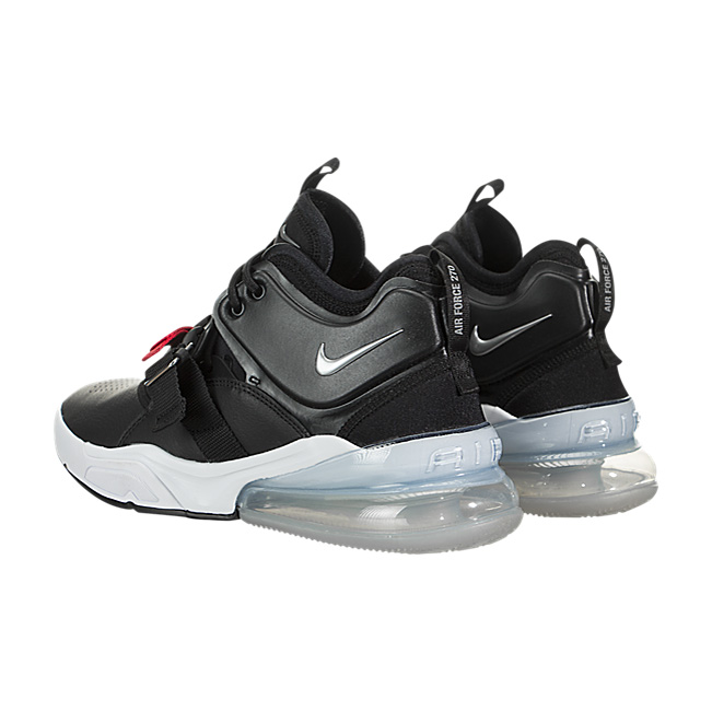 Nike Air Force 270 - Black / Metallic Silver-White