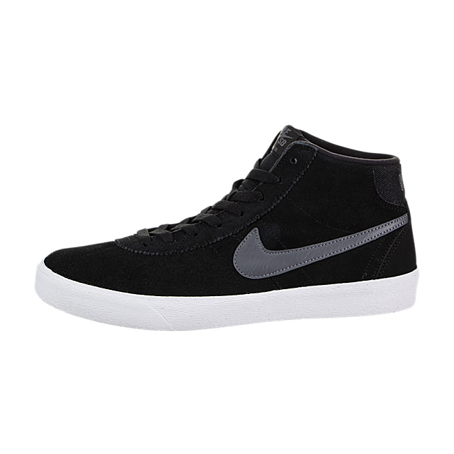 Nike Women SB Bruin High - Black / Dark Grey-White
