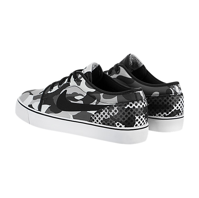 Nike Toki Low TXT Print - Black / White-Dark Grey-Wolf Grey