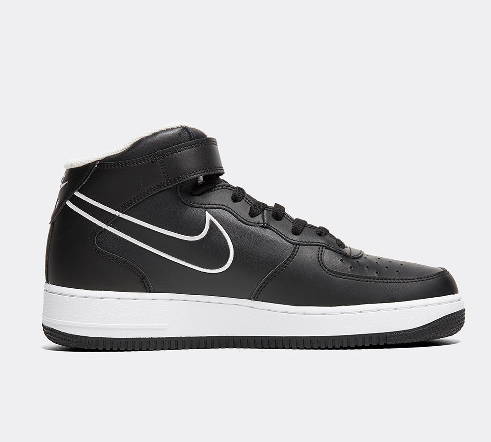 Nike Air Force 1 Mid '07 Trainer - Black / White