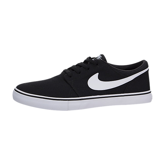 Nike SB Portmore II Solar Canvas - Black / White