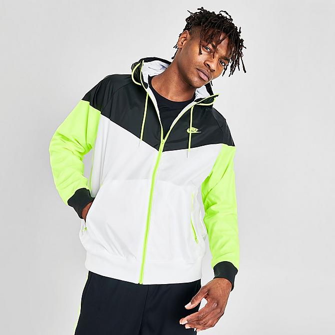 Men's Nike Sportswear Colorblock Windrunner Hooded Jacket