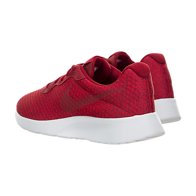 Nike Tanjun Print - Gym Red / Gym Red-Action Red-White