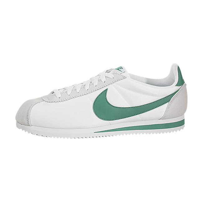 Nike Classic Cortez Nylon - White / Green Noise