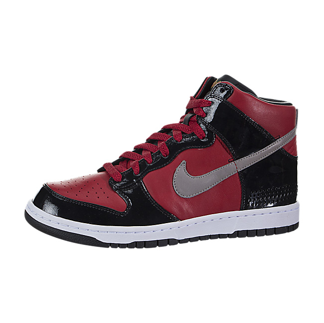Nike Dunk High Premium (DJ AM) (2009) - Varsity Red / Medium Grey-Black