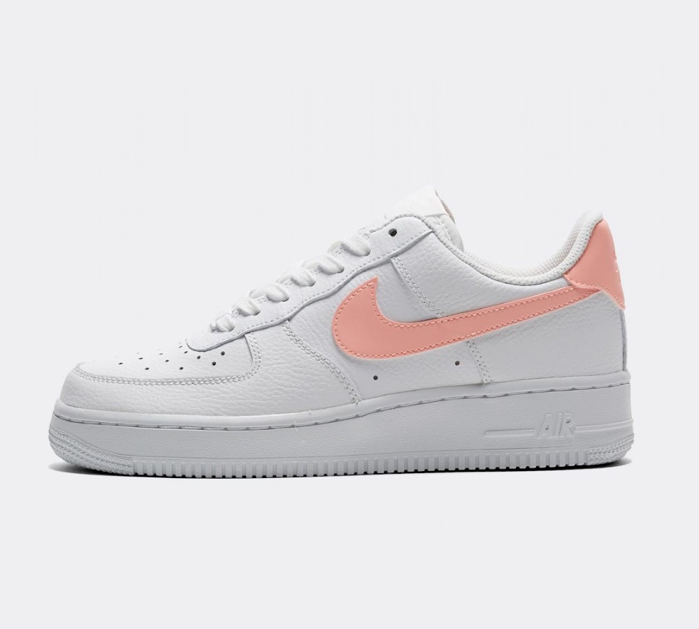Nike Womens Air Force 1 '07 Trainer - White / Oracle Pink / White