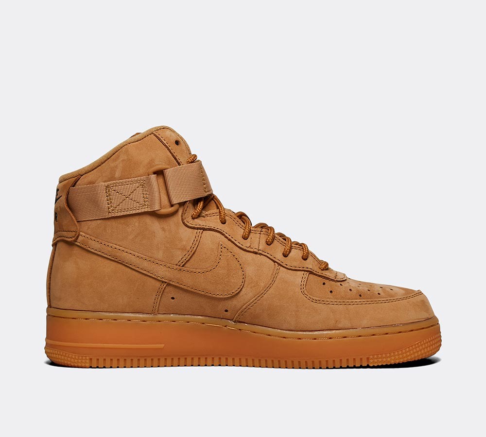 Nike Air Force 1 High LV8 WB Trainer - Flax / Gum
