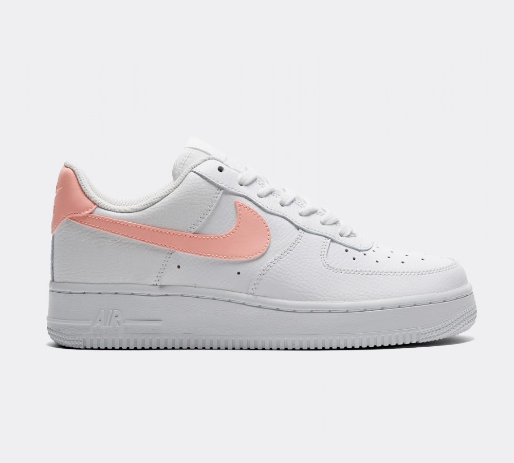 Nike Womens Air Force 1 '07 Trainer - White / Oracle Pink / White