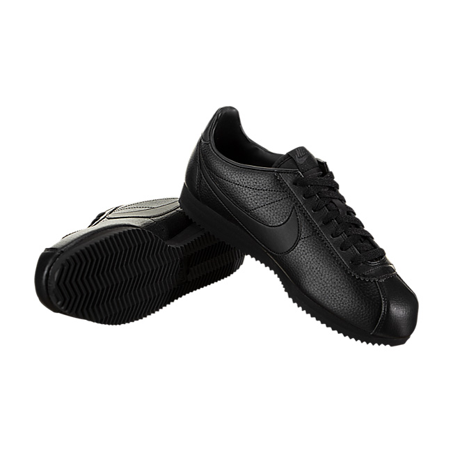 Nike Classic Cortez Leather - Black / Black-Anthracite