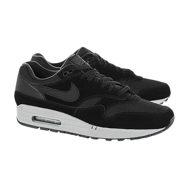 Nike Air Max 1 - Black / Pure Platinum-Dark Grey