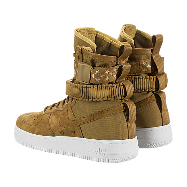 Nike Women SF Air Force 1 - Muted Bronze / White