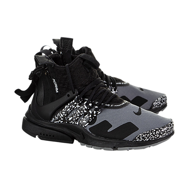 Nike Air Presto Mid Acronym - Black / Cool Grey