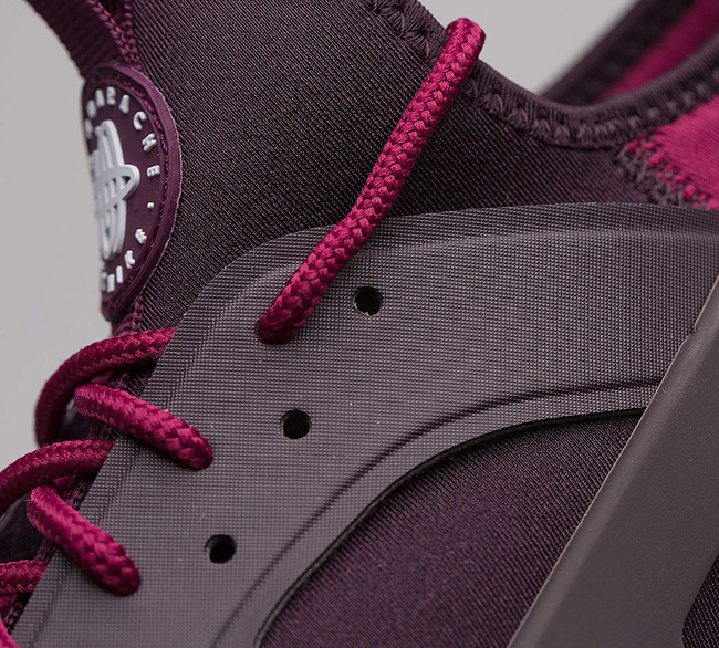 Nike Air Huarache Run Ultra Trainer | Port Wine / Bordeaux / White