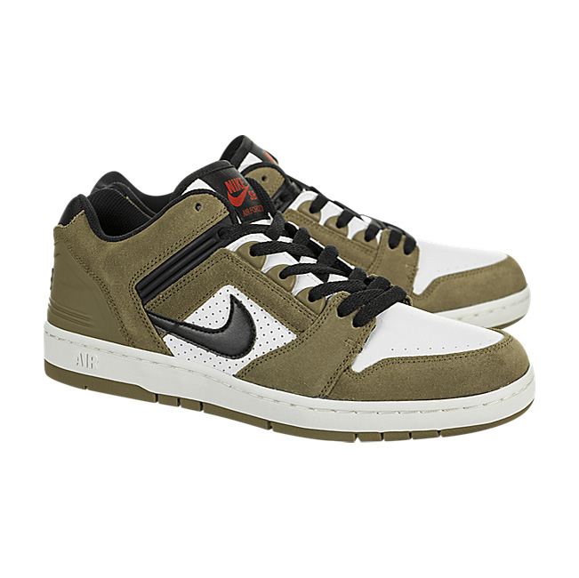 Nike SB Air Force II Low (Escape) - Lichen Brown / Black-White-Phantom