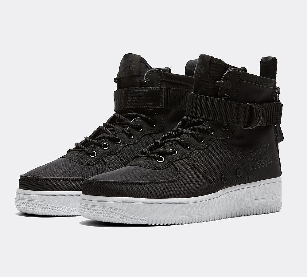 Nike SF Air Force 1 Mid Trainer - Black / Anthracite / White