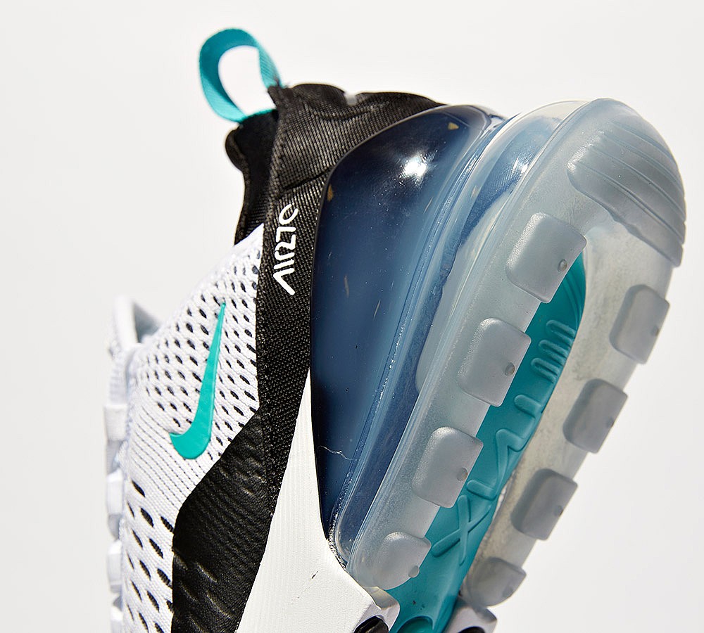 Nike Junior Air Max 270 Trainer | White / Dusty Cactus