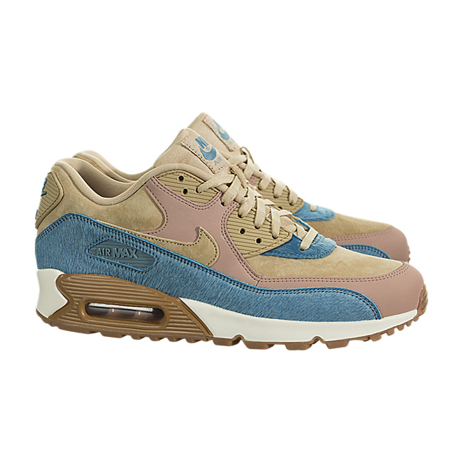 Nike Women Air Max 90 LX - Mushroom / Mushroom-Smoky Blue