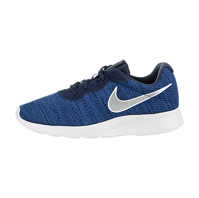 Nike Tanjun Premium - Midnight Navy / Metallic Silver