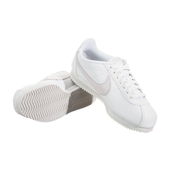 Nike Women Classic Cortez Premium - summit White / Metallic Summit-White